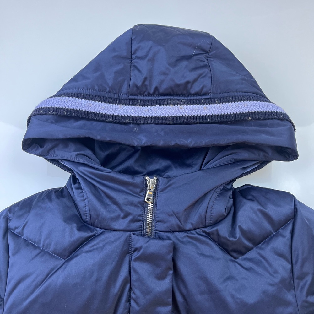 Bosideng Navy Puffer Coat N247-23 - Picture 3 of 8